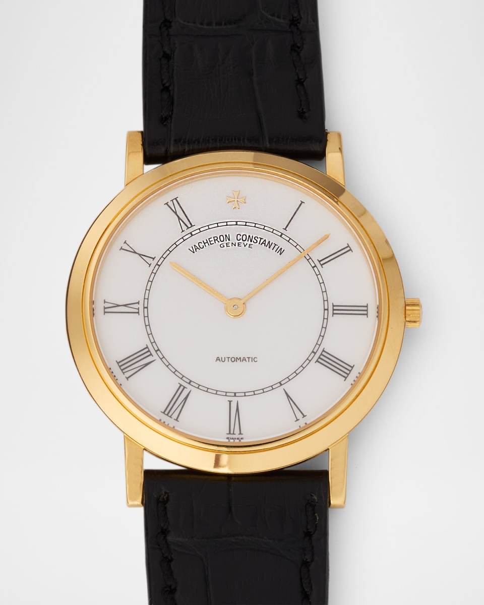 Vacheron Constantin Patrimony Super Flat 18K Yellow Gold 31mm Vintage 1990s Watch